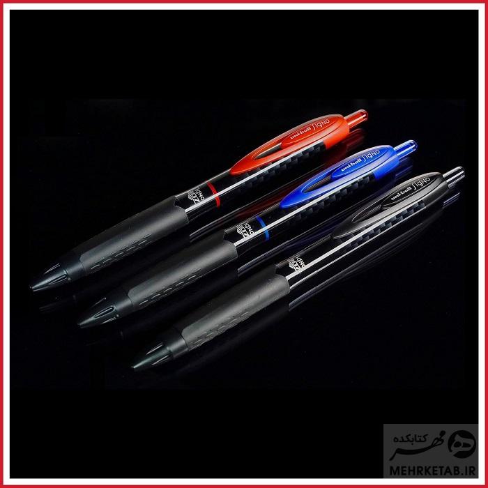 روان نویس فشاری یونی بال مدل 307 سیگنو uni-ball 307 Retractable Gel Pens - تصویر 2