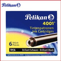 جوهر فشنگی خودنویس پلیکان مدل 4001  pelikan 4001 ink cartridge