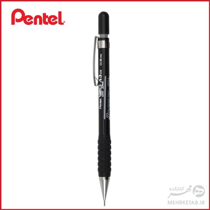 اتود پنتل ضخامت 0.5 میلی متر مدل اتوماتیک  Pentel 120 A3DX 0.5 mm Mechanical Pencil - تصویر 3