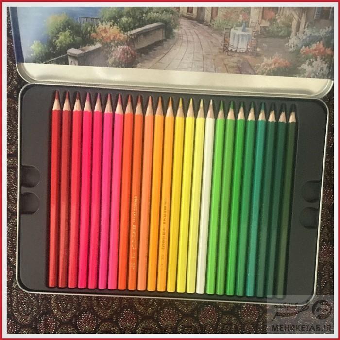 مداد رنگی 48 رنگ حرفه ای هِرو hero 48 artists Colored Pencils - تصویر 3