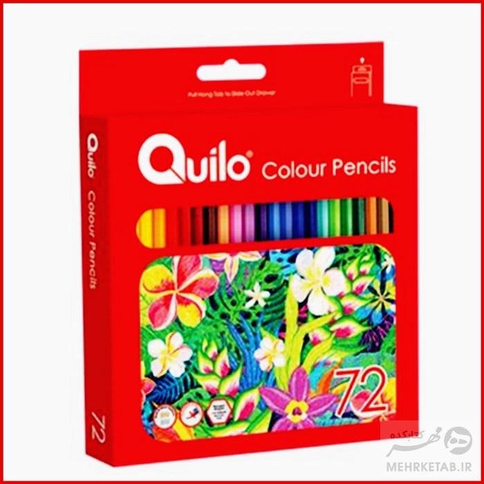 مداد رنگی 72 رنگ کوییلو