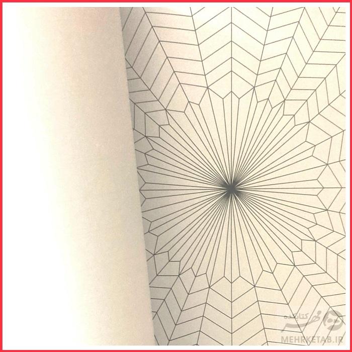 کتاب رنگ آمیزی بزرگسالان هنر درمانی art therapy geometric - تصویر 5