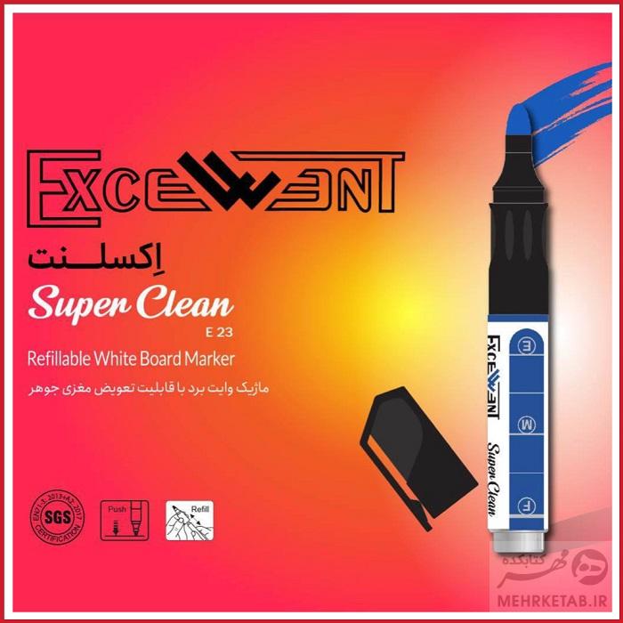 ماژیک وایت برد قابل شارژ اکسلنت Excellent refillable white board marker - تصویر 2