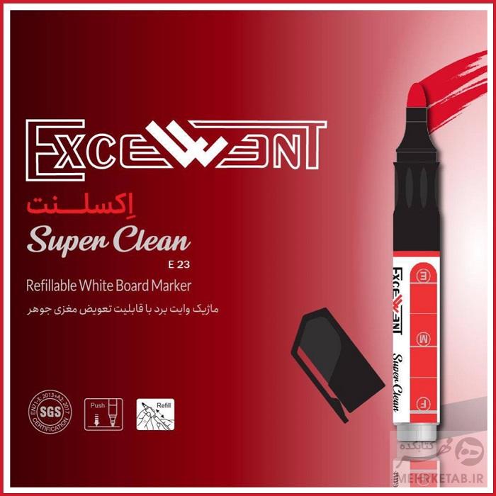 ماژیک وایت برد قابل شارژ اکسلنت Excellent refillable white board marker - تصویر 3