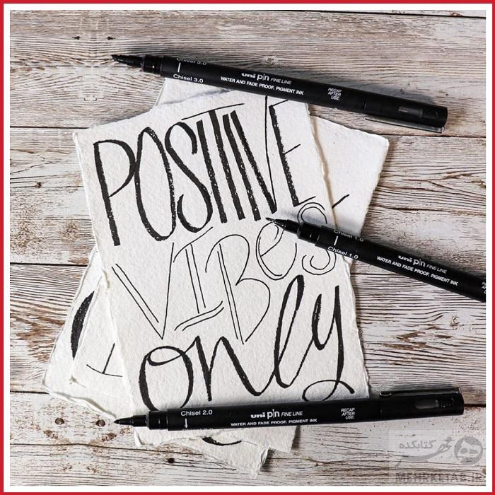 قلم الخطاط  یونیبال Uni pin fine line - تصویر 2