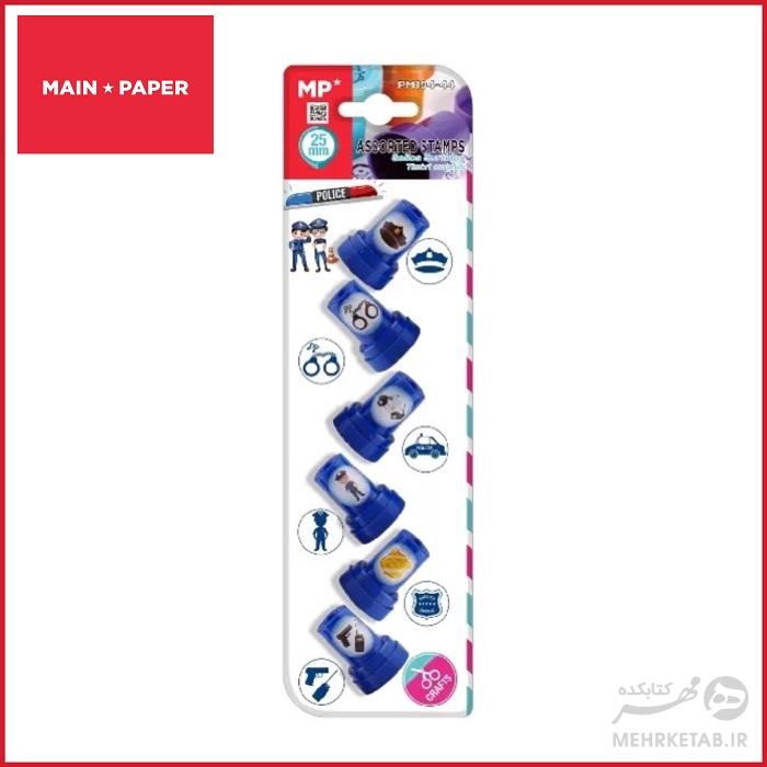 بلیستر شش عددی مهر  طرح پلیس مدل pm194-44 - تصویر 3