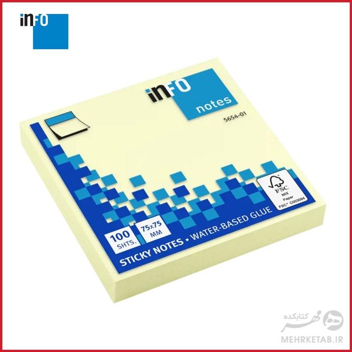 برچسب یادداشت 80 برگ اینفو مدل 545401 info Page Marker 5654-01