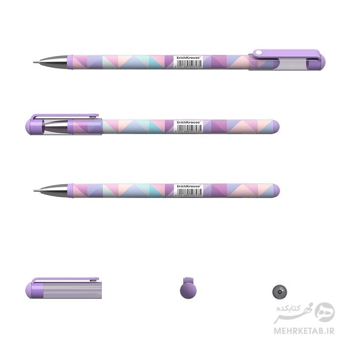 خودکار تاچ اریک کراوس با رنگ بدنه بنفش ErichKrause  purple touch pen - تصویر 2