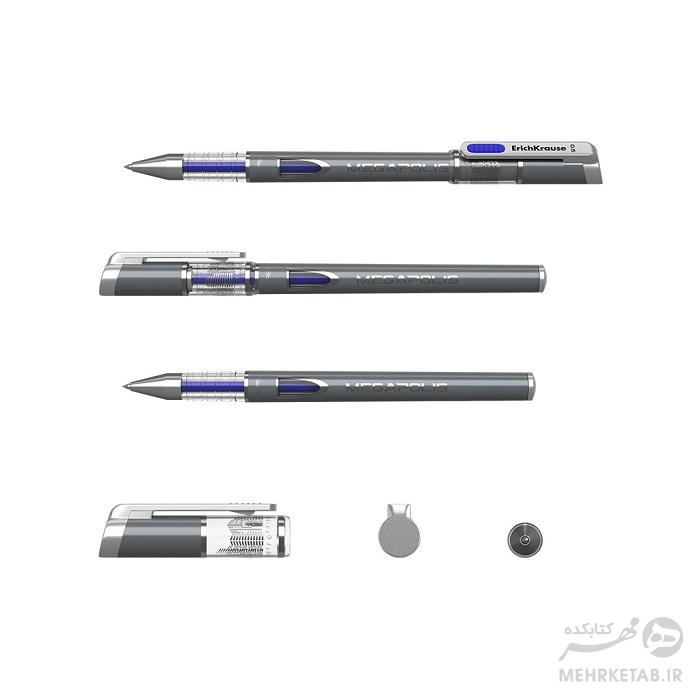 روان نویس مگا پلیس اریک کراوس ErichKrause megapolis 0.5 mm rollerball pen - تصویر 2