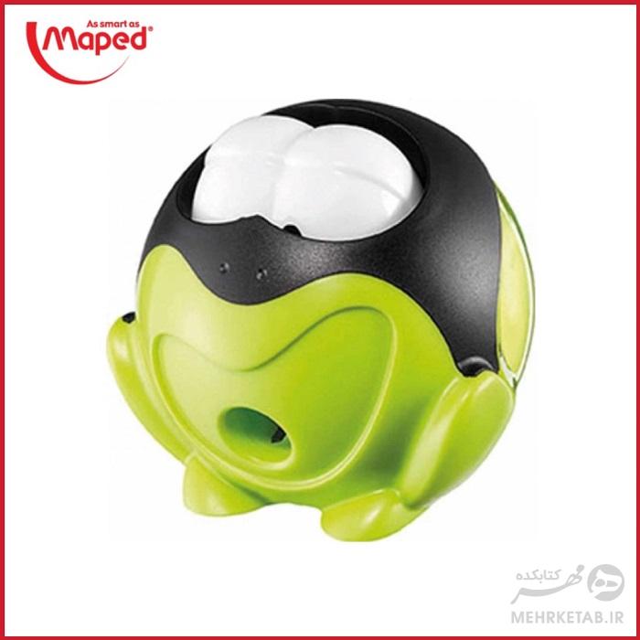 تراش طرح قورباغه مدل کروک کروک مپد Maped Croc Croc Signal 1 Hole Pencil Sharpener - تصویر 4