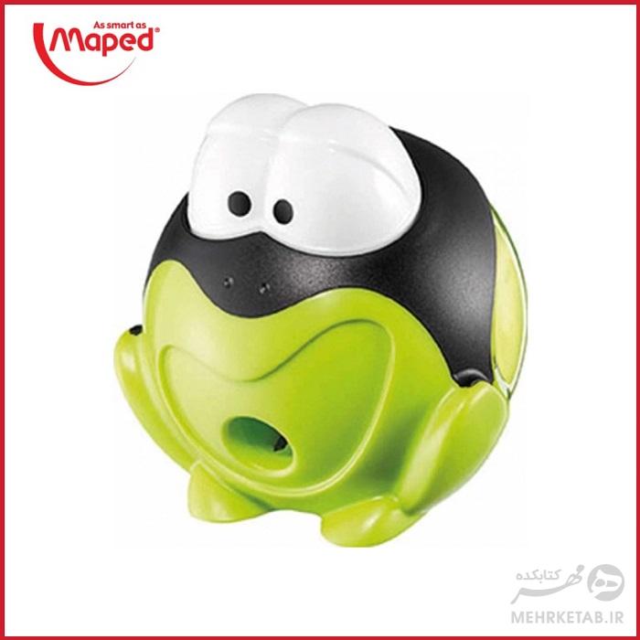تراش طرح قورباغه مدل کروک کروک مپد Maped Croc Croc Signal 1 Hole Pencil Sharpener - تصویر 2