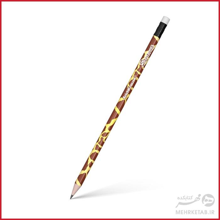 مداد پاک کن دار طرح حیوانات اریک کراوس ErichKrause savanna graphite pencil - تصویر 2