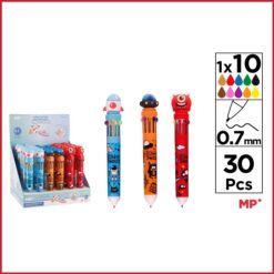 خودکار ده رنگ ام پی مدل فضانوردان ten -COLOUR space alien  Ballpoint pen  0.7 mm