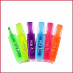 بسته شش عددی هایلایتر فلورسنت پیکو pico focus highlighter box of 6