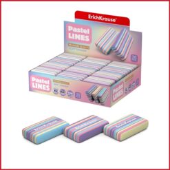 پاک کن پاستل لاین  اریک کراوس  ErichKrause pastel lines eraser
