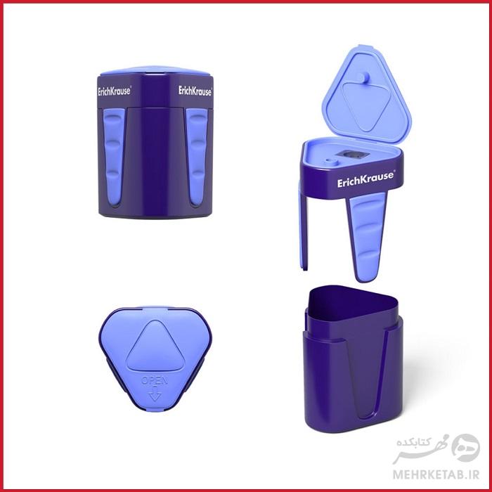 تراش مخزن دار اریک کراوس مدل 3 تاچ ErichKrause  3 touch Pencil sharpener - تصویر 4