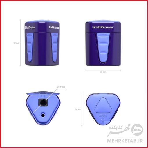 تراش مخزن دار اریک کراوس مدل 3 تاچ ErichKrause  3 touch Pencil sharpener - تصویر 3
