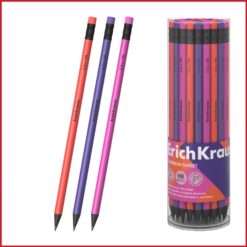 مداد چوب مشکی پاک کن دار اریک کراوزه مدل سان ست ErichKrause sunset black wood pencil