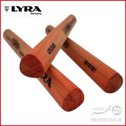 مداد جامبوی کوتاه مخصوص کودک لیرا Lyra  Tri Grip Triangular Children's Pencils - تصویر 3