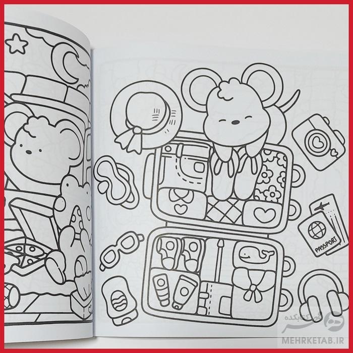 کتاب رنگ آمیزی دوستان صمیمی - تصویر 3