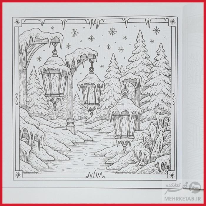 کتاب رنگ آمیزی بزرگسالان کاهش استرس و افزایش خلاقیت باغِ هنر - تصویر 4