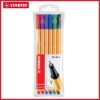 روان نویس نوک نمدی 6 رنگ استابیلو  Stabilo® Point 88 Color set of 6