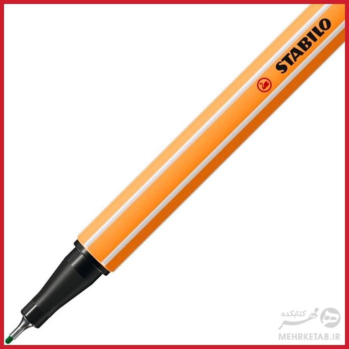 روان نویس نوک نمدی 6 رنگ استابیلو Stabilo® Point 88 Color set of 6 - تصویر 2