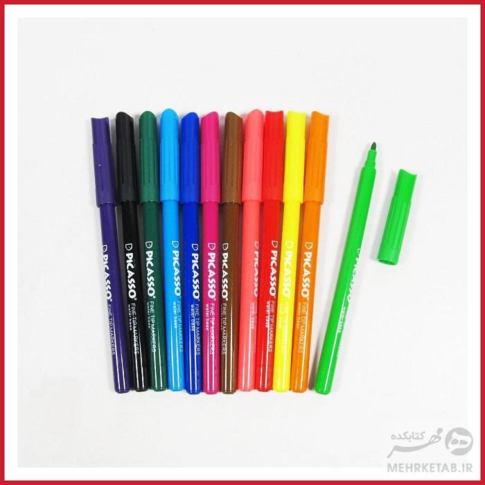 ماژیک 12 رنگ پیکاسو - تصویر 3