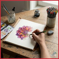 Alternative view of مداد رنگی 10 رنگ آرت گریپ فابر کاستل Art Grip 10 Coloured Pencils