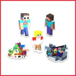 استیکر گیل استیک طرح ماینکرافت کد 2