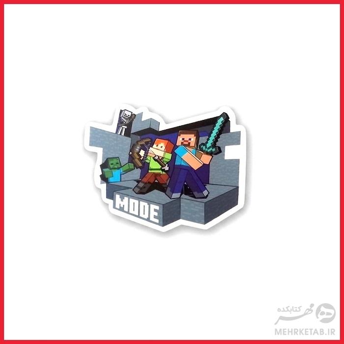 استیکر گیل استیک طرح ماینکرافت کد 2 - تصویر 7