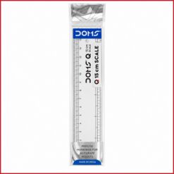 خط کش 15 سانتی متری  دامس  doms 15 cm scale