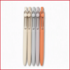 روان نویس یونیبال نوشتار آبی با رنگ بدنه پاستلی مدل زنتو  uniball zento 0.7 mm roller ball pen