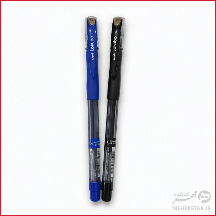 خودکار درب دار یونیبال با ضخامت 1.4 میلی متر مدل لک ناک uniball laknock ball point pen sg100