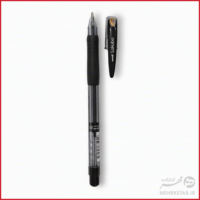 خودکار درب دار یونیبال با ضخامت 1.4 میلی متر مدل لک ناک uniball laknock ball point pen sg100 - تصویر 2