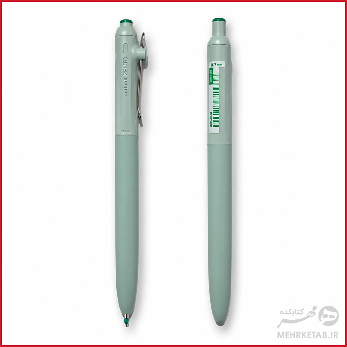 روان نویس یونیبال مدل زنتو uniball zento 0.7 mm roller ball pen - تصویر 2